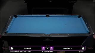 DENNIS vs GAYLENE - PHIL'S BAR & GRILL - TABLE 2 | EvoSports