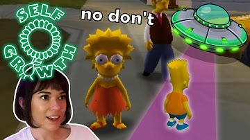 bart is taken | self growth gaming: the simpsons hit & run (ep. 3)