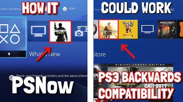 PS3 BACKWARDS COMPATIBLITY AND PSNOW - How would it work? (Play ps3 games on ps4/psnow offline mode)