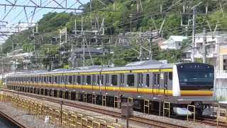 【JR】試9896-試9397M E233系8000番台N1性能確認試運転 国府津・尻手