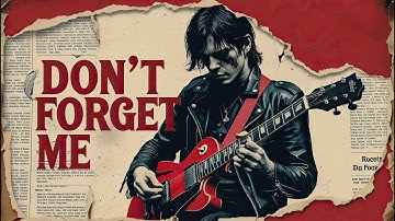 🎸 “Don’t Forget Me” – Gothic Blues Rock Ballad | Emotional Power Rock | Original Song 🎤