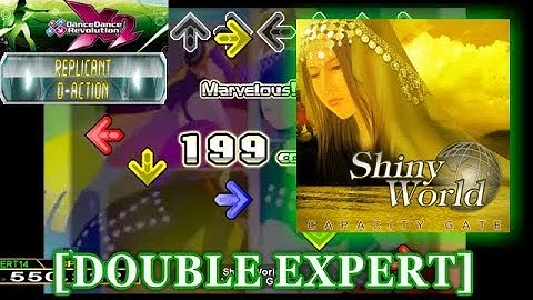【DDR X2】 Shiny World [DOUBLE EXPERT] 譜面確認＋クラップ