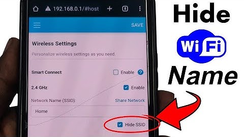 How to Hide WiFi Network Name (SSID) Tp Link 2024