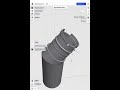 Как смоделировать деталь пез ПК. #ipad #cnc #bambulab#shapr3d #3dprinting