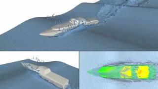 A Study of a Planing Boat in Regular Waves
