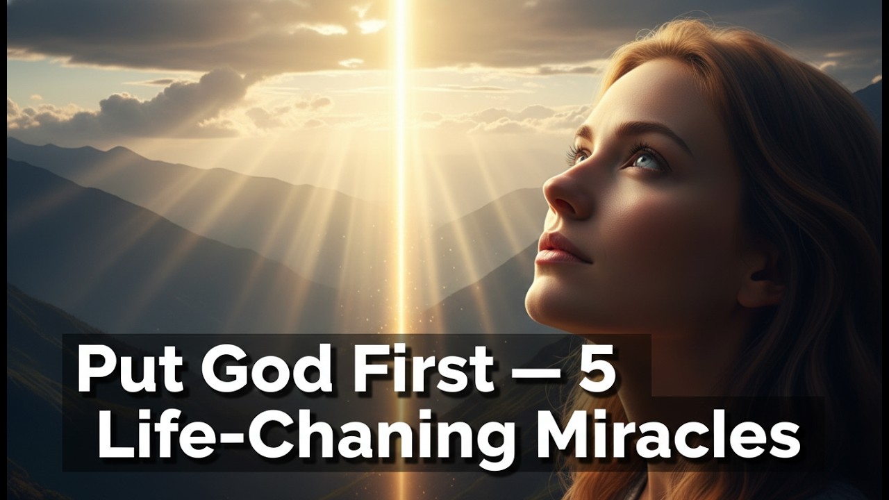 The 5 Things That Happen When You Put God First — Your Life Changes Forever | Biblical Wisdom