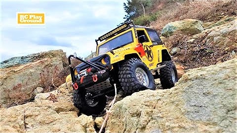RC Car MST CFX Jeep Rubicon Oryukdo Islands Rock Climbing