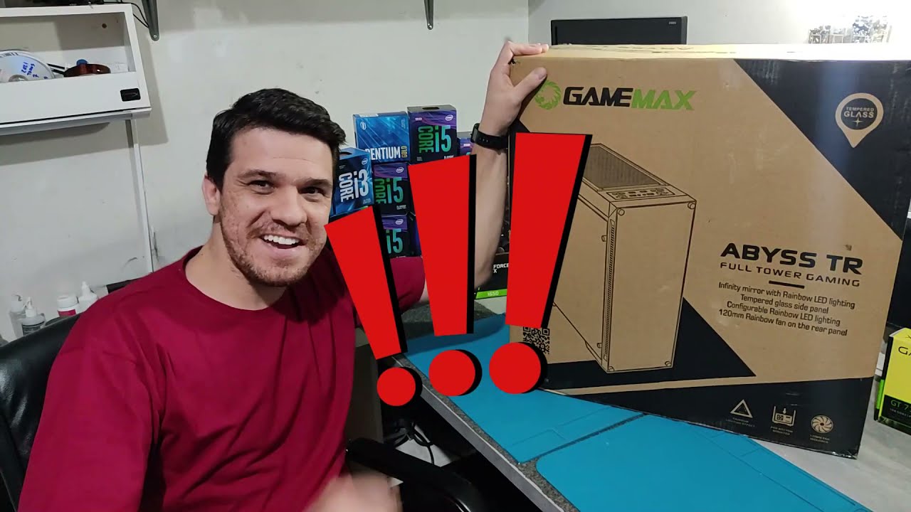 GABINETE GAMEMAX INFINIT RGB M908 - Evolutek Informática