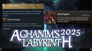 16,000+ Bonus Damage Per Hit!?🔥600-Stack Napalm Build in Aghanim’s Labyrinth Ability Draft | Dota 2