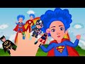 Семья супергероев-пальчиков | Superheroes finger family | Kuku and Cucudu Toonz