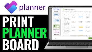 How to Print Microsoft Planner Board 2025 (Step-by-Step)