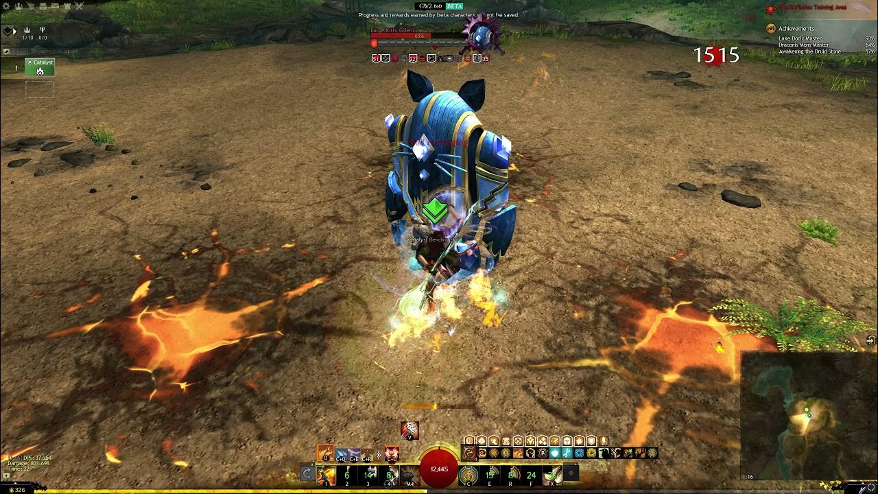 Gw2 Condi Hammer Catalyst First Tests 43k YouTube