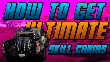 FORZA HORIZON 3 - HOW TO GET ULTIMATE SKILL CHAIN SKILLS! 100 Subscribers!