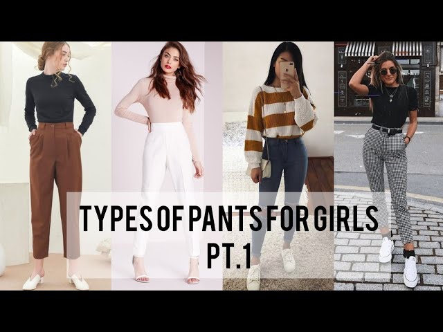 10 Best Pants and Trousers Ideas for Girls 2023 -