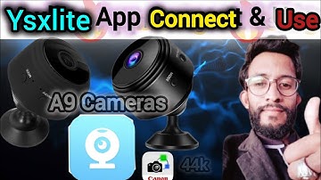 Ysxlite camera connect || ysxlite camera installation || Online A9 Camera||