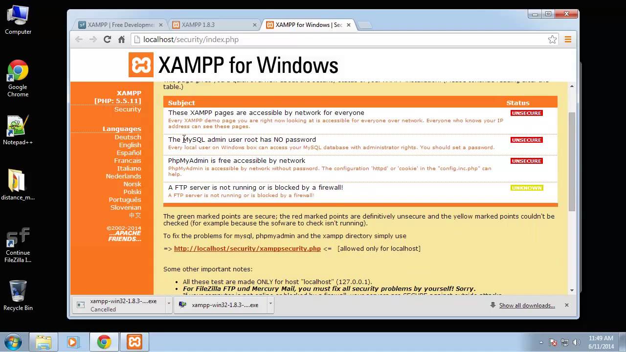 1 2 PHP and MySQL Environment Setup - YouTube