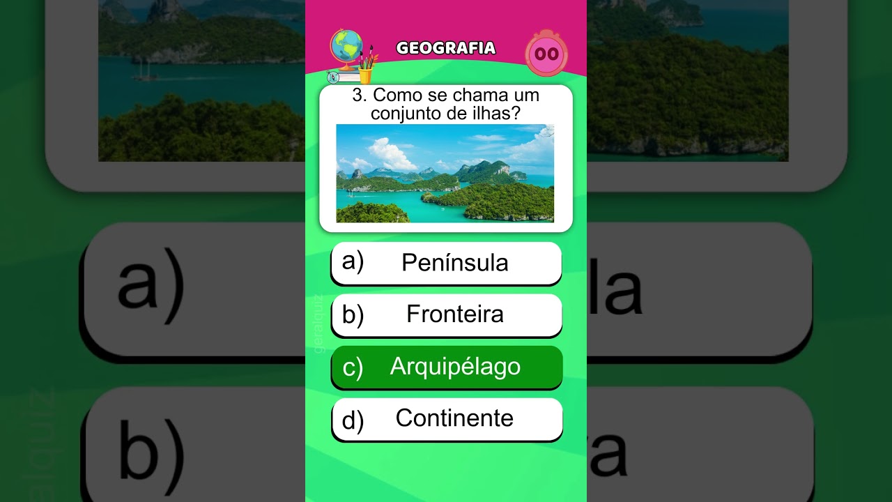 CONSEGUIU ACERTAR TODAS? 🤯🧠 #quiz #conhecimentosgerais #geografia #b