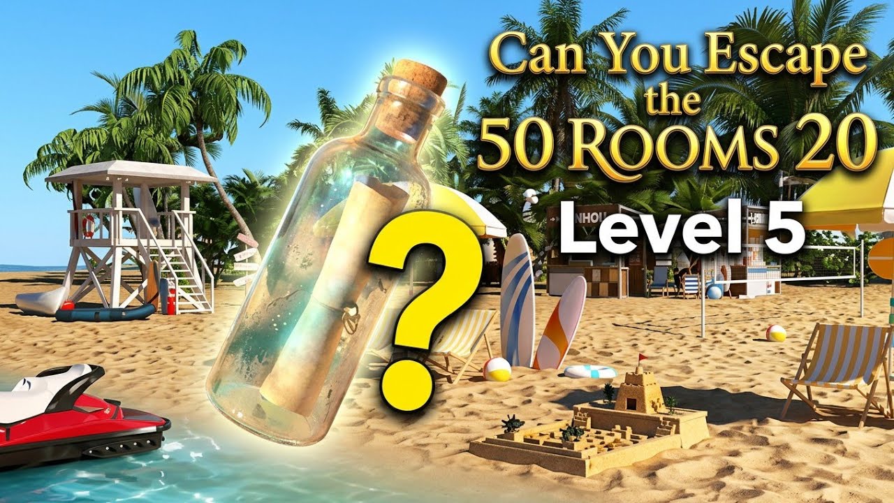 Can You Escape the 50 Rooms 20 – Level 5 Walkthrough | Full Puzzle Solution (No Commentary)