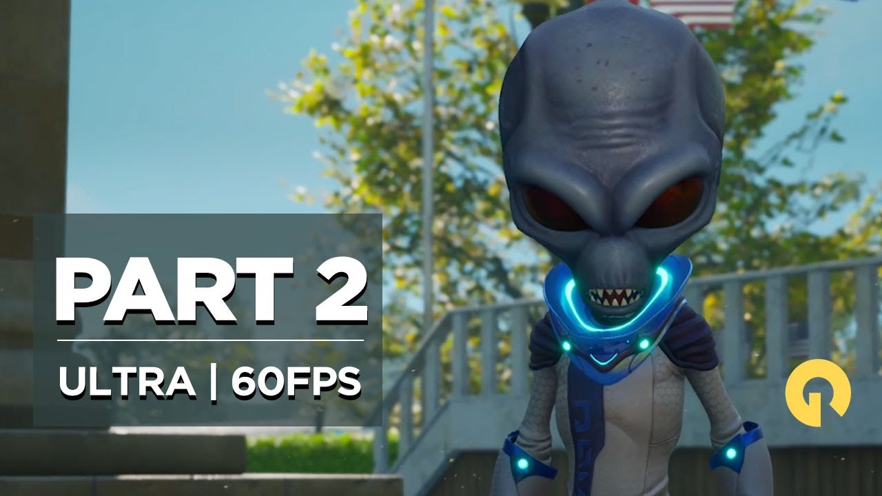 Destroy All Humans Gameplay Walkthrough - Part 2 Rockwell Ultra Graphics Co...