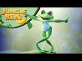 Frog dansant  le secret de ribbert  jungle beat munki  trunk  animation pour enfants 2023