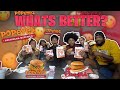 WHATS BETTER?! POPEYES OR CHICK FIL A CHICKEN SANDWICH? (Frost Family Mukbang)