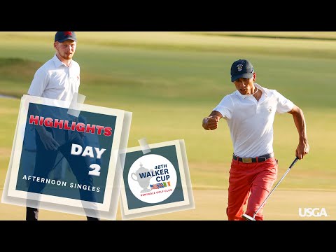 Extended Highlights: 2021 Walker Cup - Sunday Singles