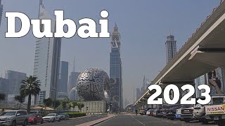 4K Dubai Drive: Busy Day Adventure