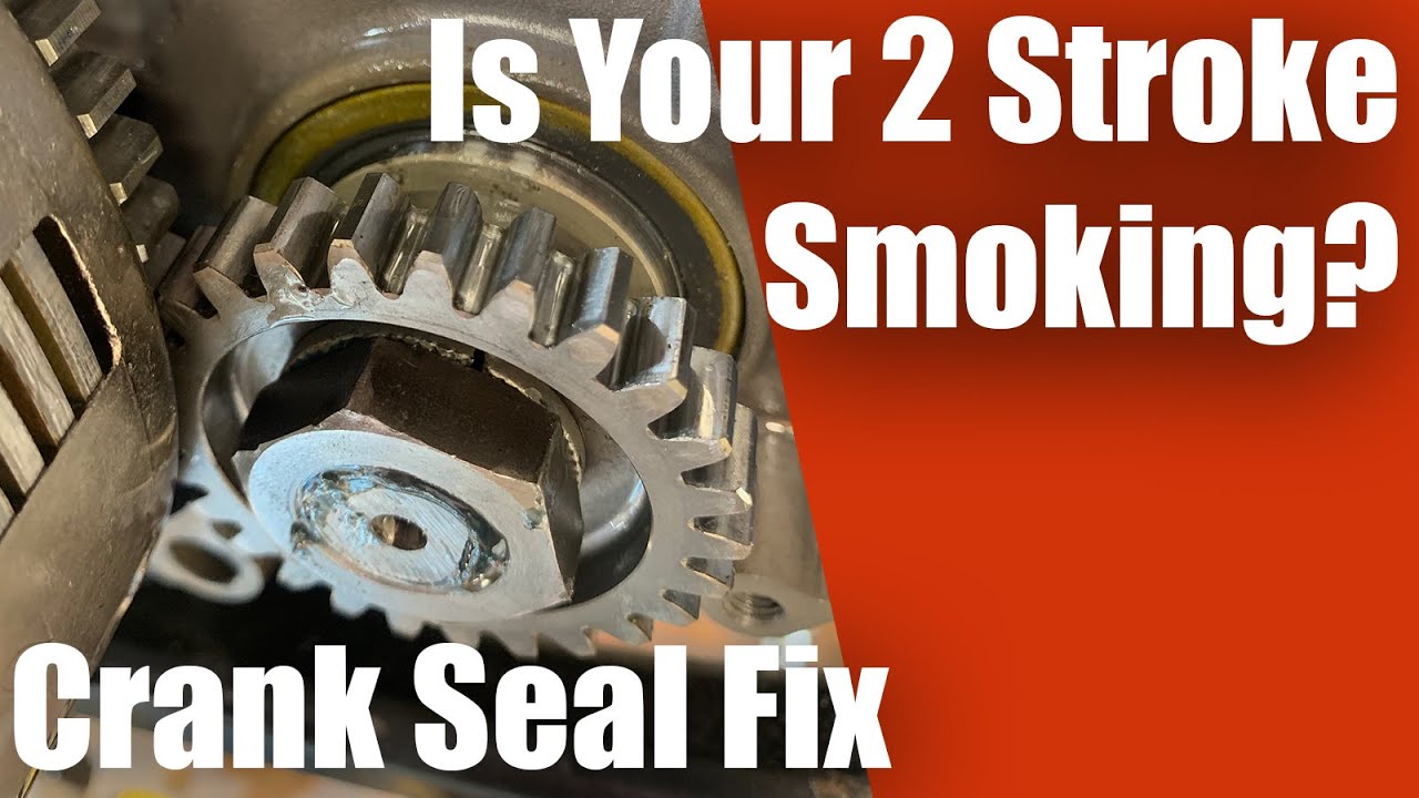 How To Replace A Crankshaft Seal On A Two Stroke Motorcycle 🔧⚙️🔩 KTM ...