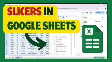 How To Use Slicers In Google Sheets