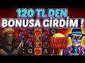 YENİ OYUN BLOODY DAWN 🔥 🔥 120 TL DEN BONUSA GİRDİM !