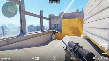 CS2 Vertigo A ramp lineups from sandbag