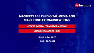 Masterclass on Digital Media and Marketing Communications