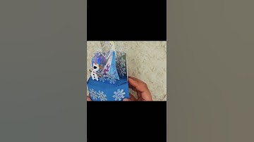 DIY Pop-Up Frozen Card