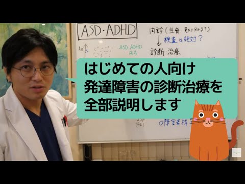 発達障害の診断治療について、全ての流れを説明します【精神科医・益田裕介/早稲田メンタルクリニック】