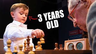 3 YEAR OLD CHESS PRODIGY STUNS A World Champion screenshot 3