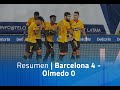 Resumen: Barcelona 4 - olmedo 0