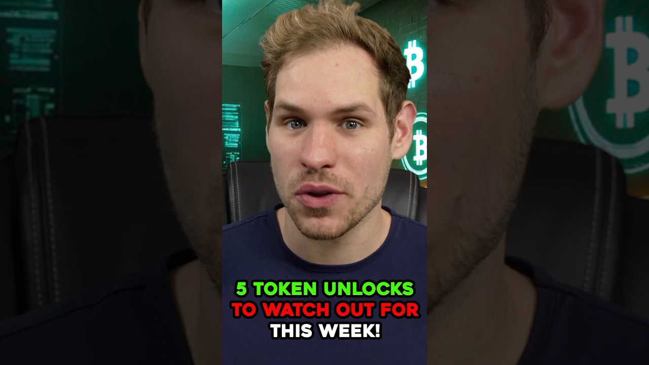5 Token Unlocks to Watch Out For This Week! 