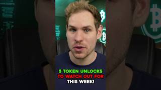 5 Token Unlocks to Watch Out For This Week! #shorts
