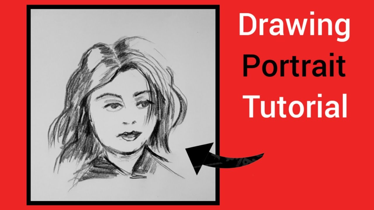 Pencil Drawing Easy How to Draw a Woman's Face - YouTube