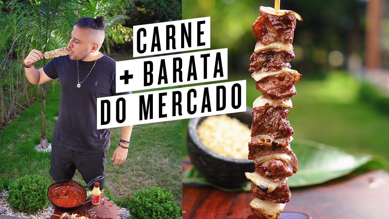 FIZ A CARNE MAIS BARATA DO MERCADO - YouTube