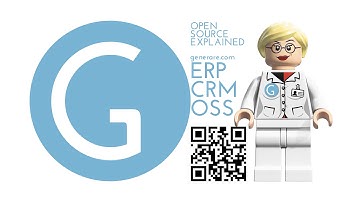 What is Open Source explained in LEGO (generare.com OSS/ERP/CRM)