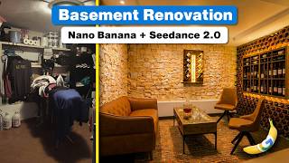 Famous How I Renovated a Client's Basement Using AI - Nano Banana + Seedance 2.0 Wealth