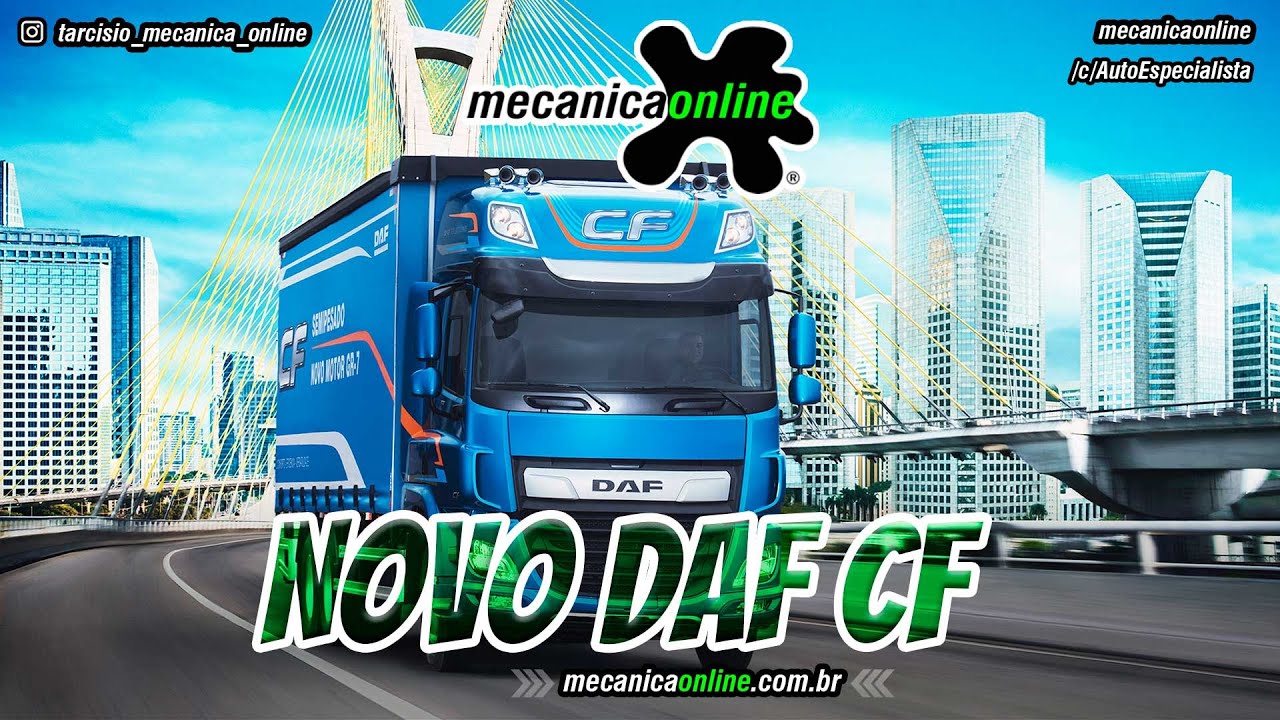 DAF lança linha de caminhões Euro 6 com novo motor PX-7