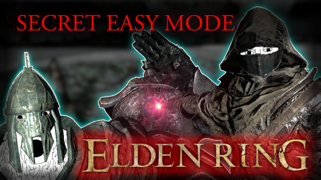 We found the Secret easy mode in Elden ring!