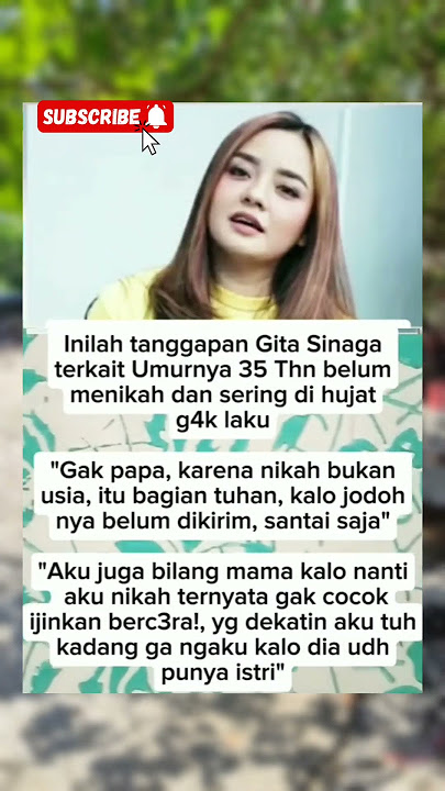 gita Sinaga sering dihujat Netizen ngak laku#gitasinaga#gitasinaga #artis #kabarterkini #news