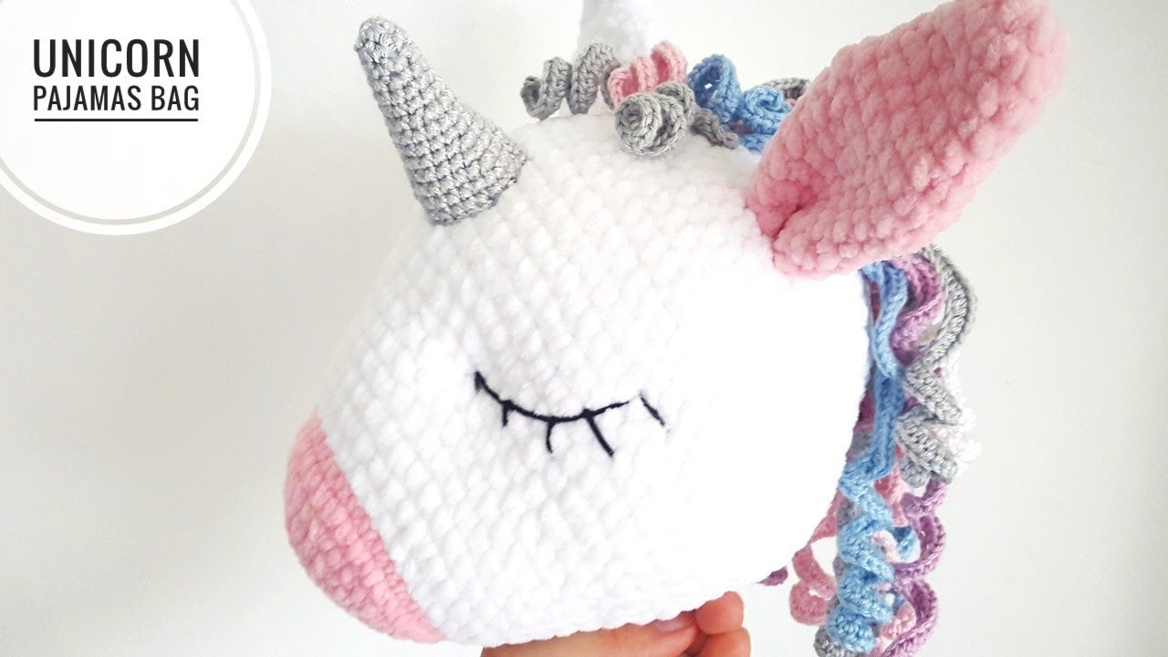 Crochet Unicorn Bag 🦄 | Cute DIY Purse Pattern