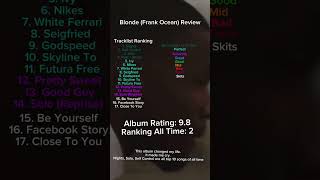 Blonde by Frank Ocean Review #albumreview #rap #album #ranking #hiphop #review #music #rnb