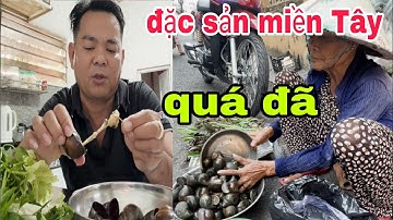 Bà cụ 72 tuổi bán món đặc sản miền Tây Ai cũng thích ăn #hotientv 