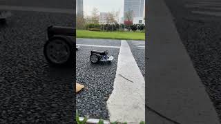 Cutebot Pro's outdoor marathon #microbit #coding #kidstoys