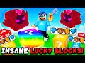 I Got A GIANT PET And BROKE THE MOST INSANE LUCKY BLOCKS!